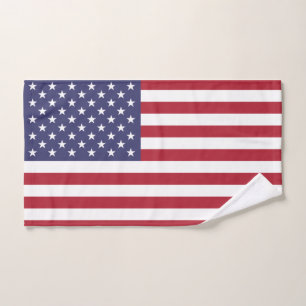USA Flag Hand Towel
