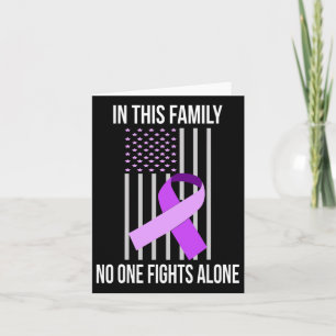 Usa Flag Heimerheimer Ribbon Heimerheimer Disease  Card