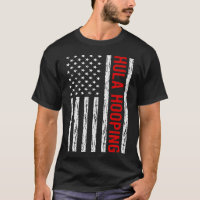 USA Flag Hula Hooping