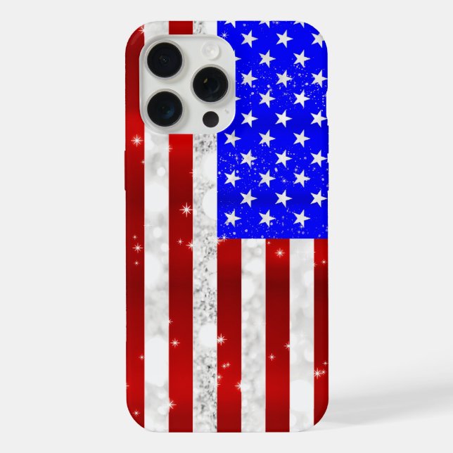 USA flag iPhone Case (Back)