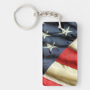 USA Flag Keychain