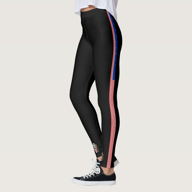 Usa flag leggings (Left)