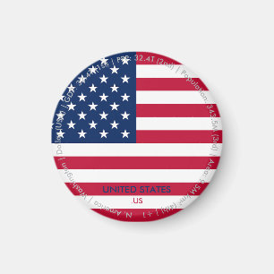 USA Flag Magnet