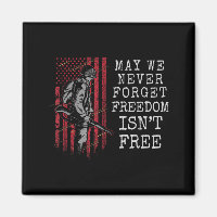 Usa flag may we forget freedom isnt veteran men