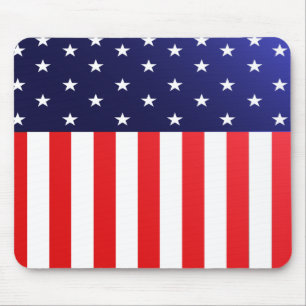 USA Flag Mouse Pad