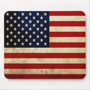 USA Flag Mouse Pad