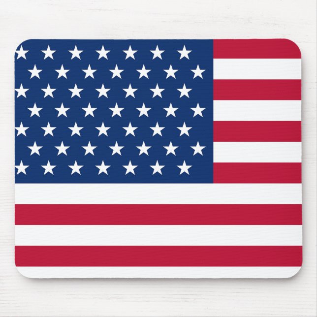 Usa Flag Mousepad (Front)