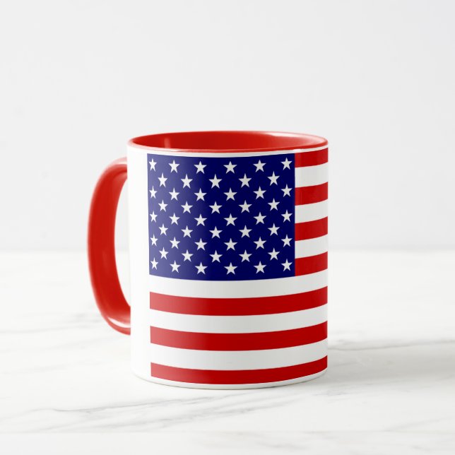 USA Flag mugcnt Mug (Front Left)