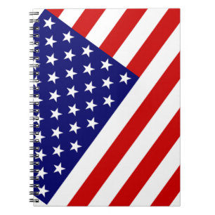 USA Flag nbcn Notebook