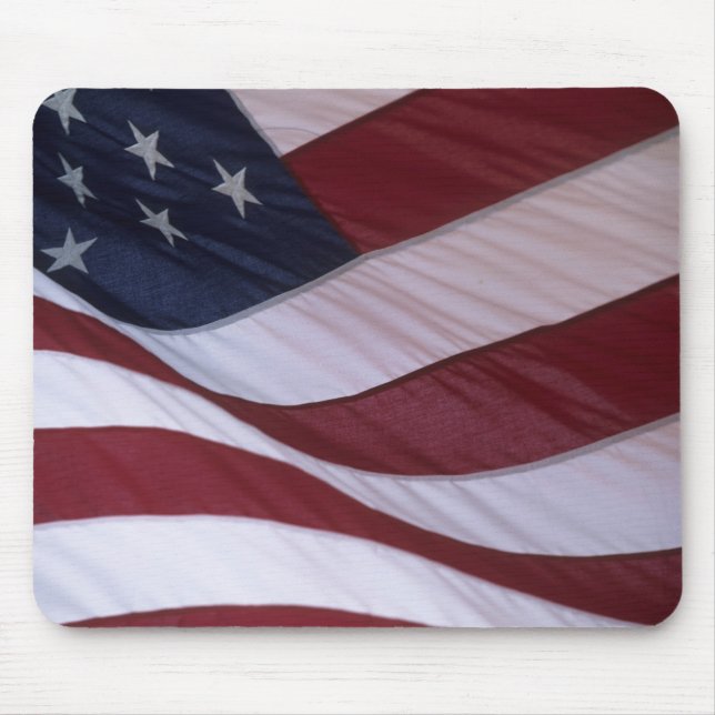 USA flag, North Carolina, USA Mouse Pad (Front)