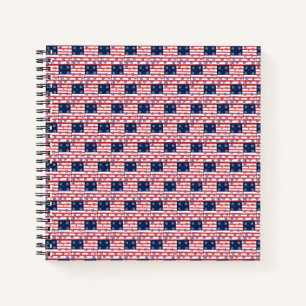 USA Flag Notebook