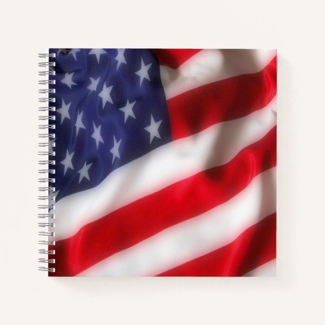 USA Flag Notebook (Front)