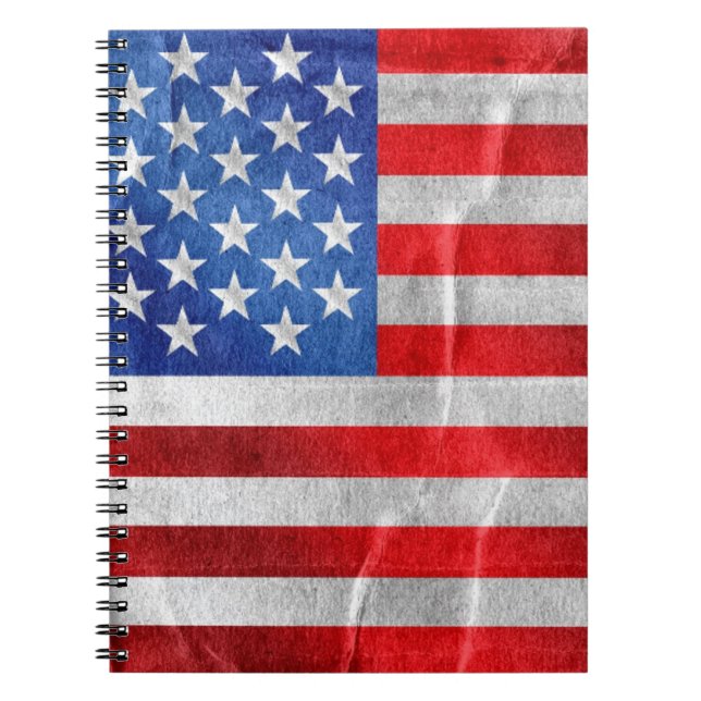usa flag notebook (Front)