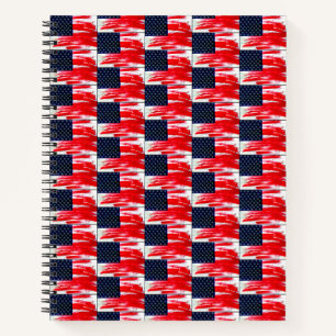 USA Flag Notebook