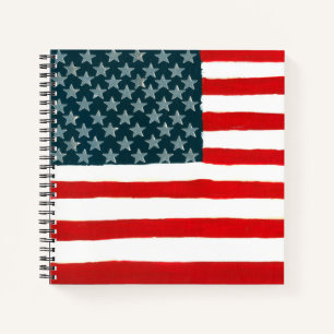 USA Flag Notebook