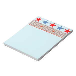 USA Flag Notepad
