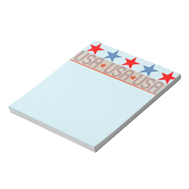 USA Flag Notepad (Rotated)