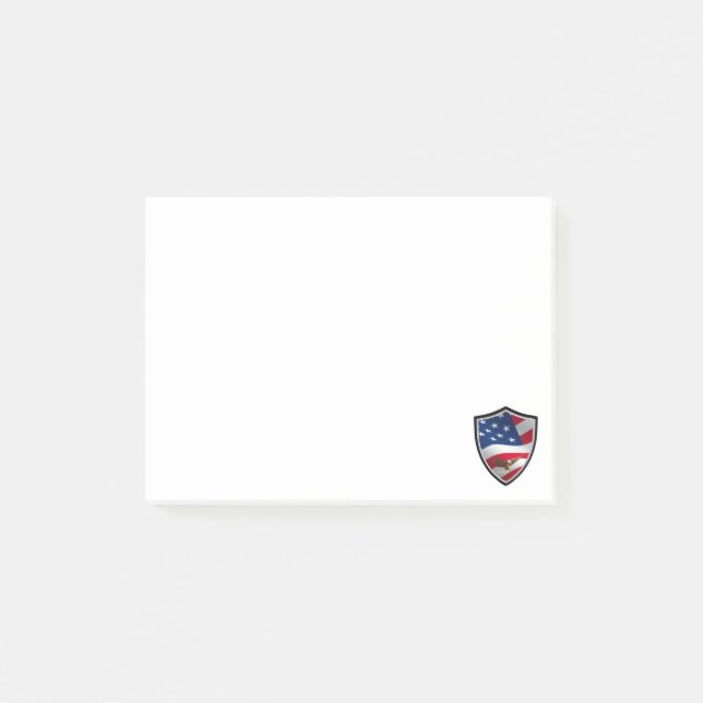 Usa flag notes (Front)