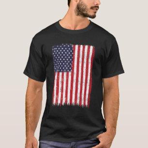 Usa Flag Patriotic American For Men Women T-Shirt