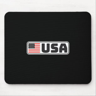 Usa Flag Patriotic Americans Pride Design Mouse Pad