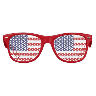 USA Flag, Patriotic Kids Sunglasses