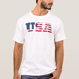 USA Flag Patriotic T-Shirt