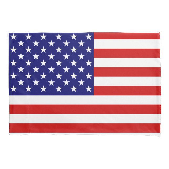 USA Flag pccnt Pillowcase (Front)