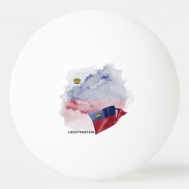 USA flag Ping Pong Ball (Front)