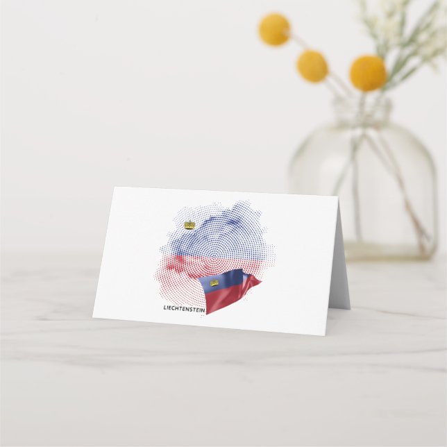 USA flag Place Card (Front)