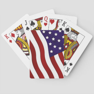 USA Flag Playing Cards