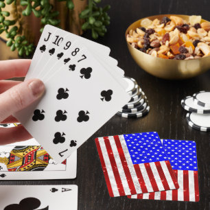 USA flag Playing Cards