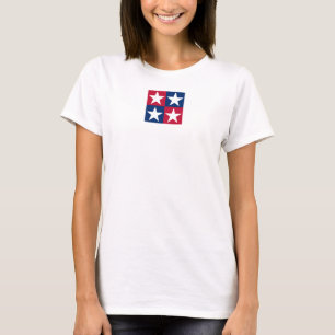 USA Flag Pop Art Stars T-Shirt