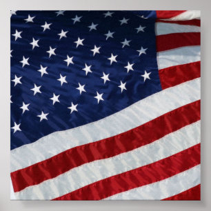 USA Flag Poster