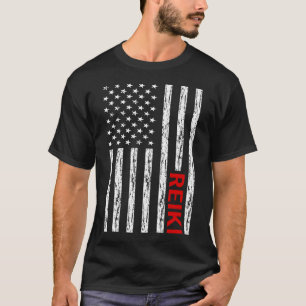 USA Flag Reiki T-Shirt