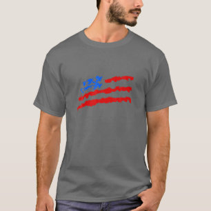 USA Flag Road66 America Women's Men T-Shirt