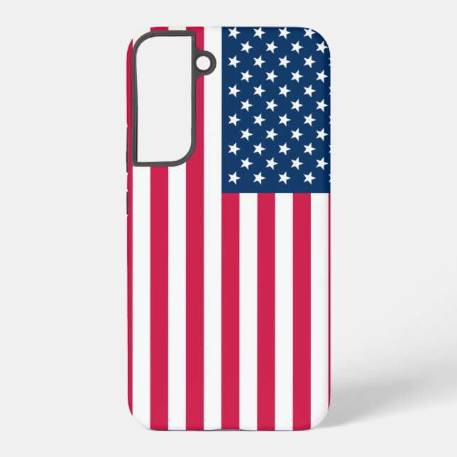 USA Flag Samsung Galaxy S22+ Case (Back)