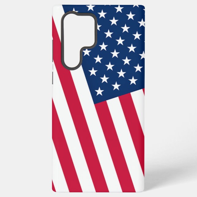 USA Flag Samsung Galaxy S22 Ultra Case (Back)