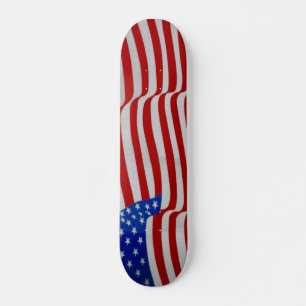 usa flag skateboard