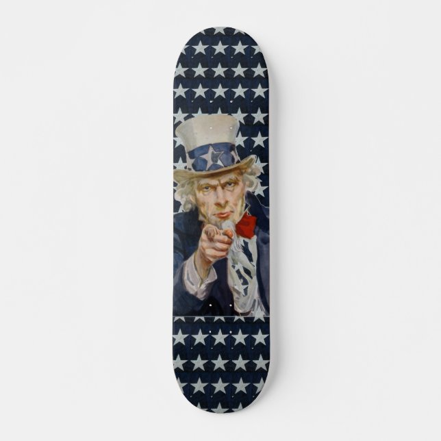 USA Flag Skateboard (Front)