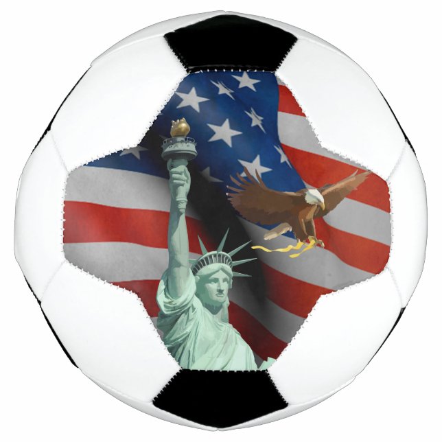 Usa flag soccer ball (Front)