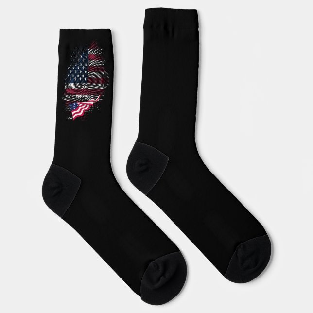 USA flag Socks (Right)