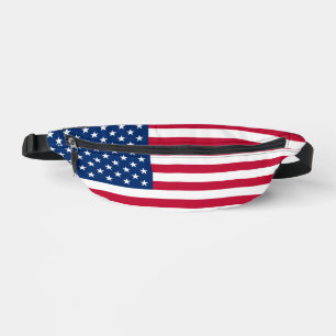 USA Flag Stars and Stripes Bum Bags