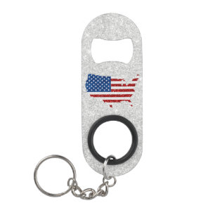 USA Flag Stars & Stripes July 4 Glitter