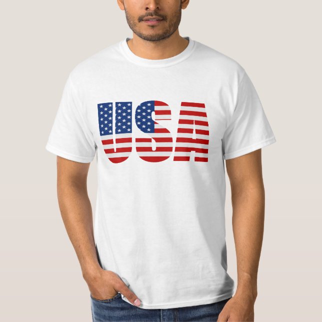 USA Flag T-shirt (Front)