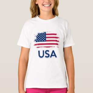 USA Flag     T-Shirt