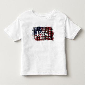 USA Flag T-Shirt Design 