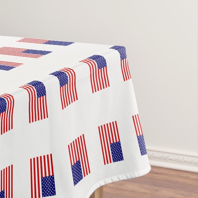 USA Flag tccnt Tablecloth (In Situ)