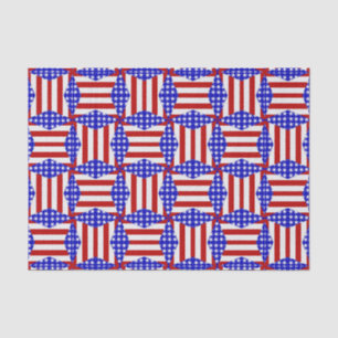 USA Flag-Teabag Folding S2-TISSUE WRAPPING PAPER