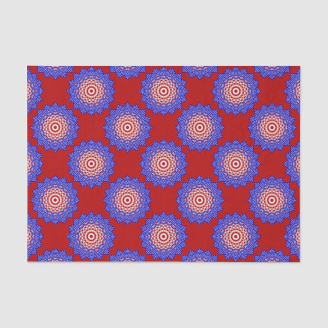 USA Flag-Teabag Folding S4-TISSUE WRAPPING PAPER (Front)