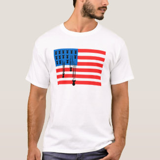 USA flag terror T-Shirt